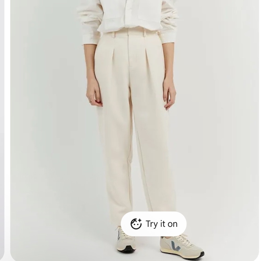 DISSH Cream Women's Trousers